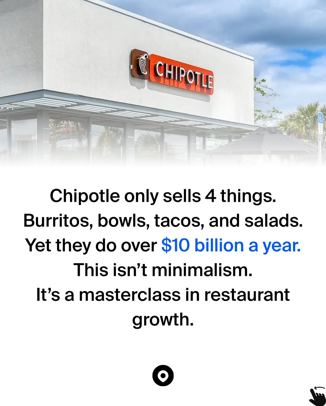 How Chipotle's 4-item menu helped them hit $10B+.
